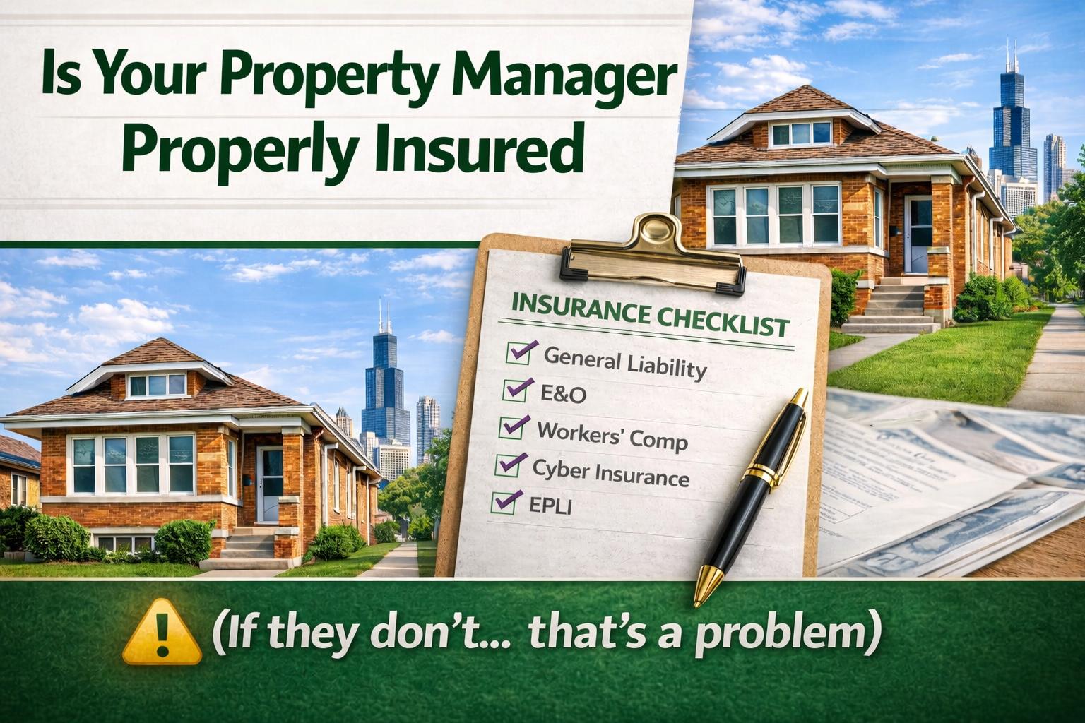 What Insurance Should Your Chicago Property Manager Carry?